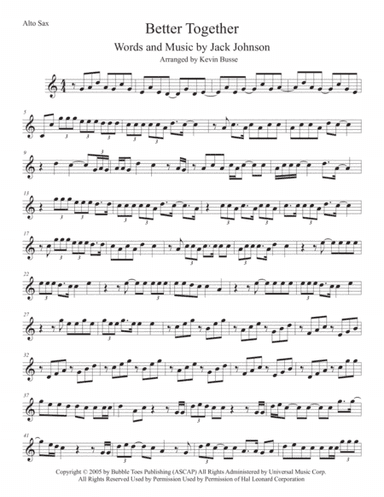 Better Together (arr. Kevin Busse)
