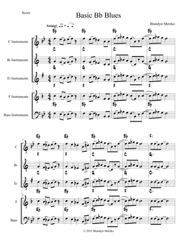 Basic Bb Blues