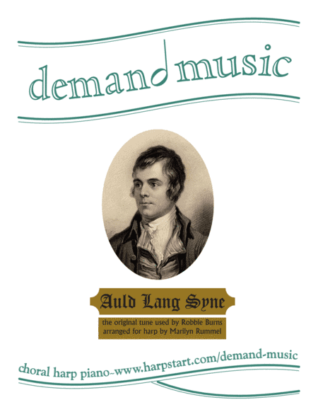 Auld Lang Syne - first tune for easy harp (arr. Marilyn Rummel)