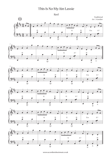 This Is No My Ain Lassie (arr. Julia Gordon)