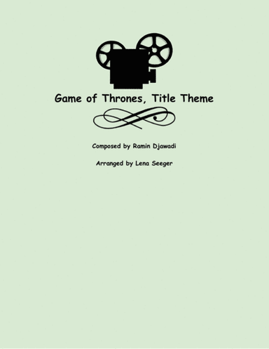 Game Of Thrones (arr. Lena Seeger)