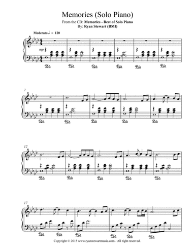 Memories (Solo Piano)