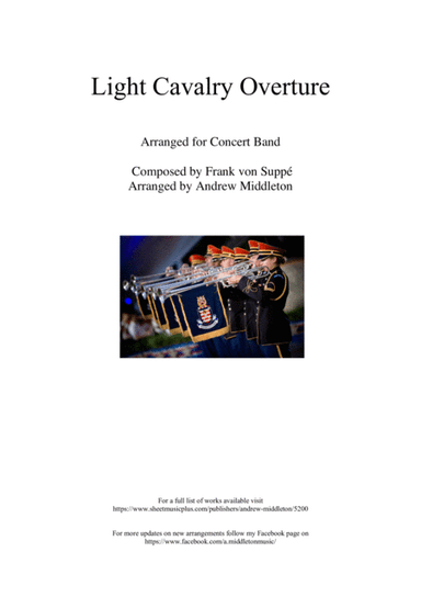 Light Cavalry Overture arranged for Concert Band (arr. Andrew Middleton)