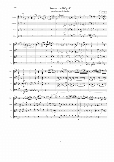 Romance for Violin N°1 (arr. Betsuel Uesile Prado)