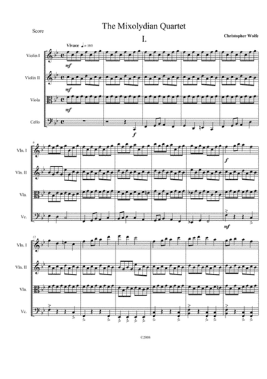 Mixolydian Quartet - Strings