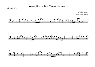 Your Body Is A Wonderland (arr. Fabio Britto)