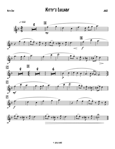 Kitty's Lullaby - Alto