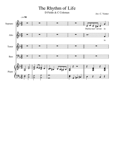 The Rhythm Of Life (arr. Caroline Venter)