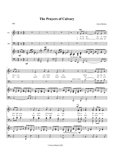 The Prayers of Calvary