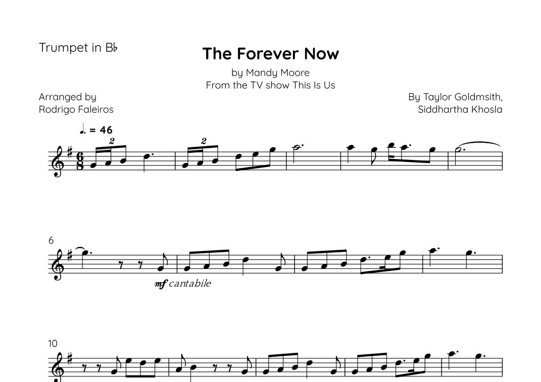 The Forever Now (arr. Rodrigo Faleiros)
