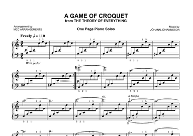 A Game Of Croquet (arr. MCC Arrangements)