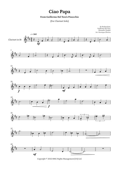Ciao Papa (arr. Henrique Oliveira)