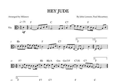 Hey Jude (arr. Milanov)