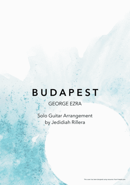 Budapest (arr. Jedidiah Rillera)