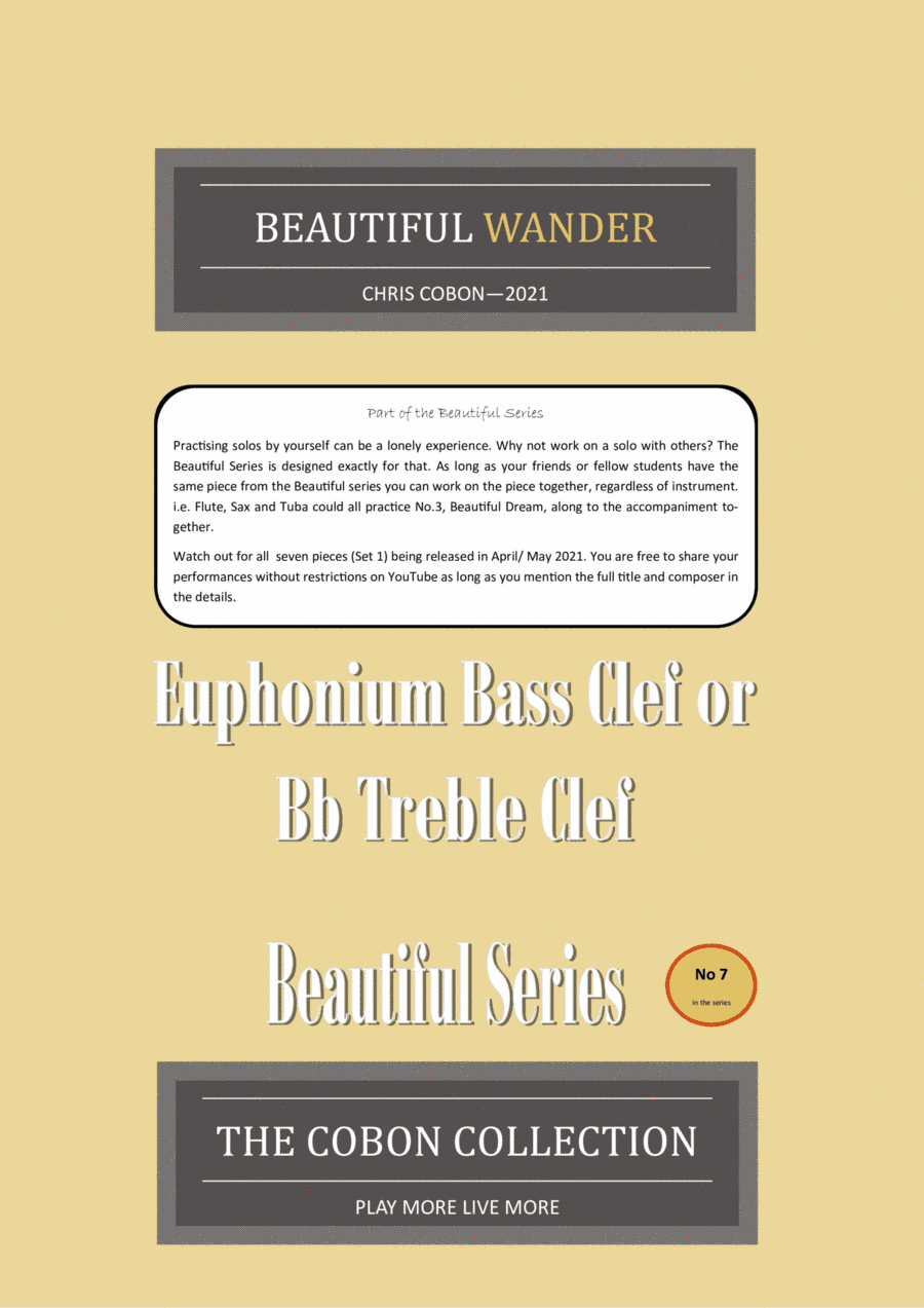 No.7 Beautiful Wander (Euphonium)