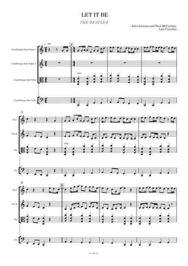 Let It Be (arr. Luis Corrales)