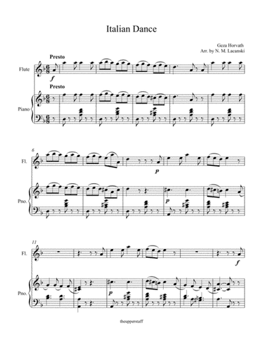 Italian Dance (arr. Nick Lacanski)