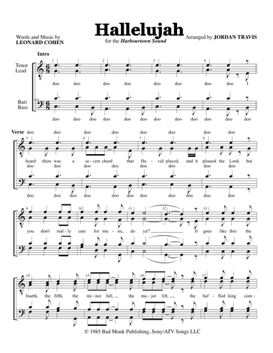 Hallelujah (arr. Jordan Travis)