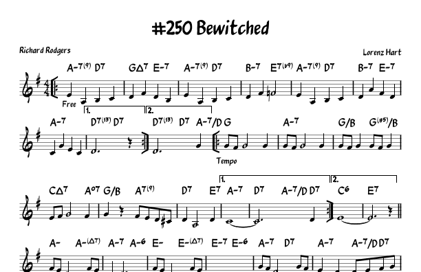 Bewitched (arr. John Fries)