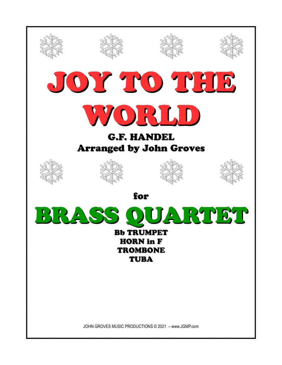 Joy To The World - Brass Quartet (arr. John Groves)