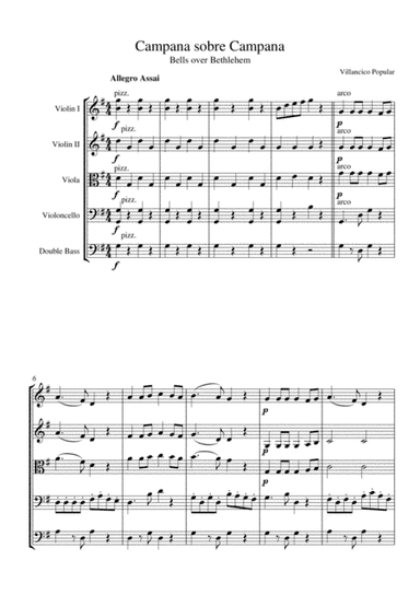 Bells of Bethlehem (arr. Salvador Meléndez)