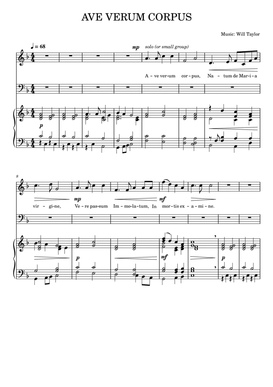 AVE VERUM CORPUS