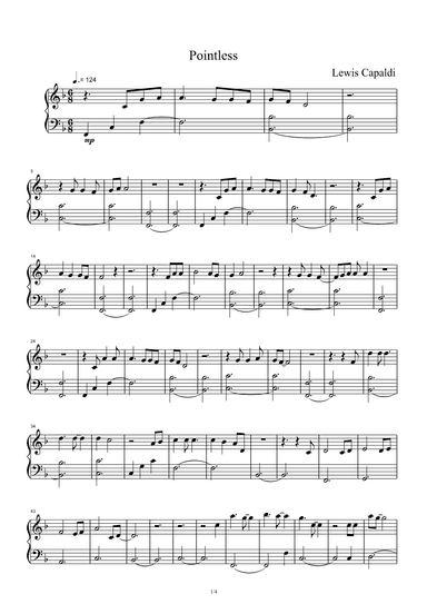 Pointless (arr. Lewis Capaldi)
