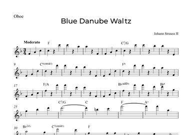 Blue Danube Waltz (arr. Alex Nunes Rodrigues)