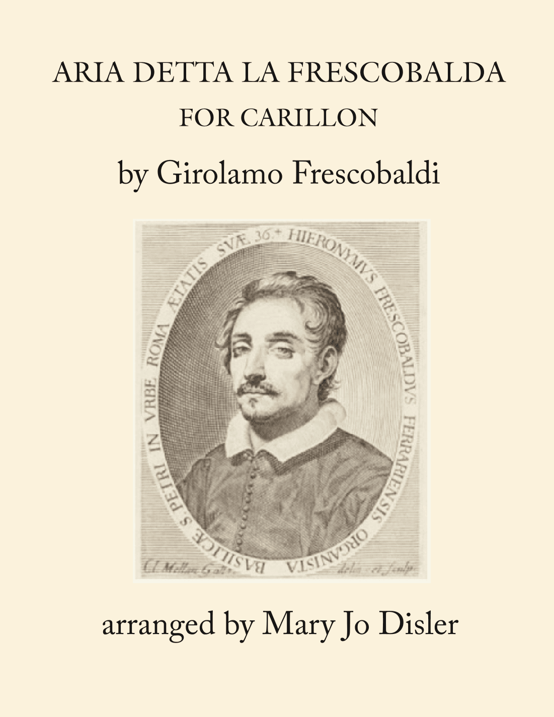 Aria detta la frescobalda for carillon (arr. Mary Jo Disler)