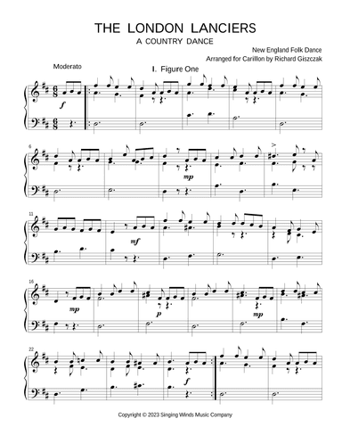 The London Lanciers  (A Country Dance) (arr. Richard Giszczak)