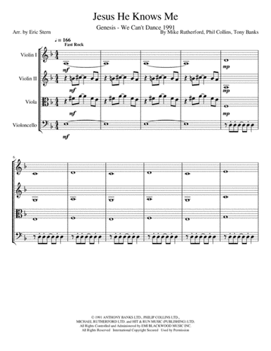 Jesus He Knows Me (arr. Eric Stern)