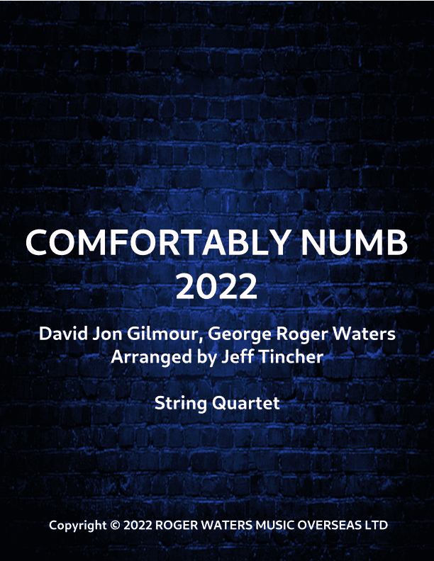 Comfortably Numb 2022 (arr. Jeff Tincher)