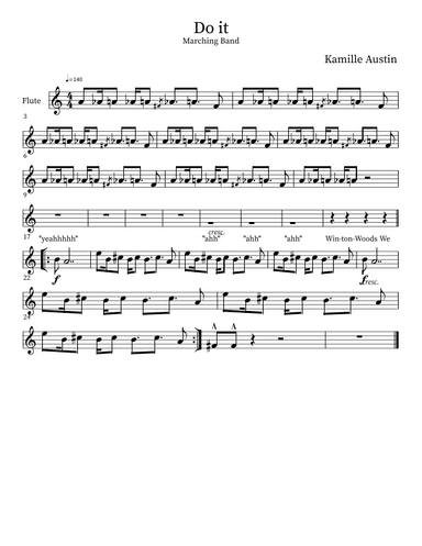Do It (arr. Kamille Austin)