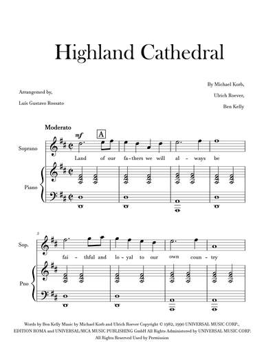 Highland Cathedral (arr. Luís Gustavo Rossato)