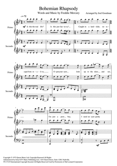 Bohemian Rhapsody (arr. Joel Goodman)