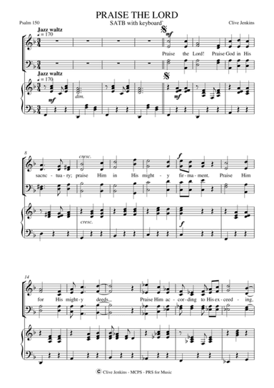 Praise The Lord (Psalm 150)