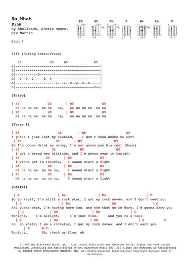 So What (arr. Alex Davis)