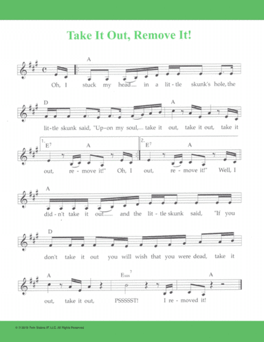 Take It Out, Remove It! (arr. Hal Wright)