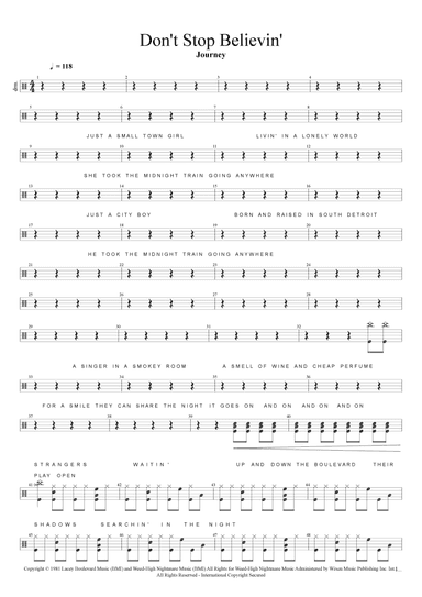 Don't Stop Believin' (arr. Cyril Mayer)