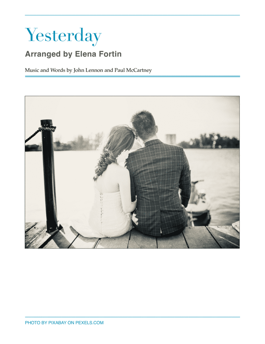 Yesterday (arr. Arranged by Elena Fortin)