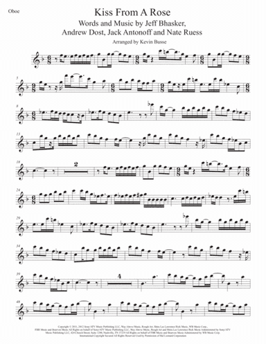Kiss From A Rose (arr. Kevin Busse)