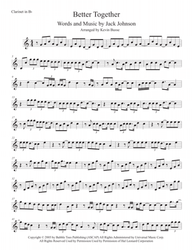 Better Together (arr. Kevin Busse)