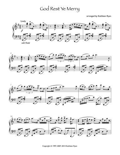 God Rest Ye Merry (arr. Kathleen Ryan)