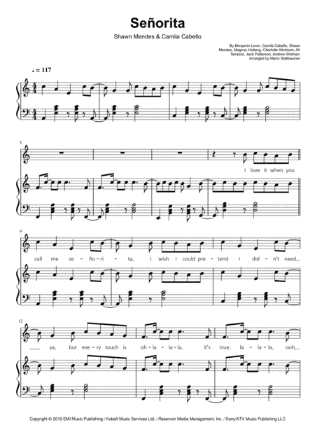 Senorita (arr. Mario Stallbaumer)