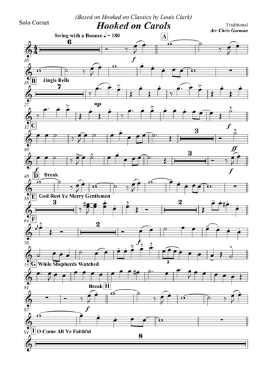 Hooked on Carols (arr. Chris Gorman)