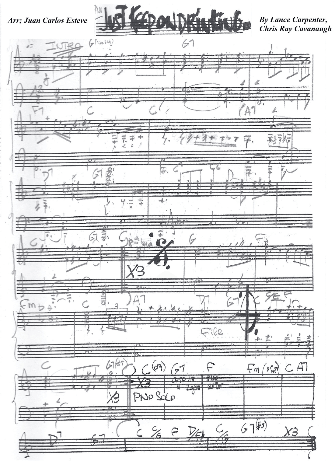 Just Keep Drinking (arr. juan carlos esteve de la concepción)