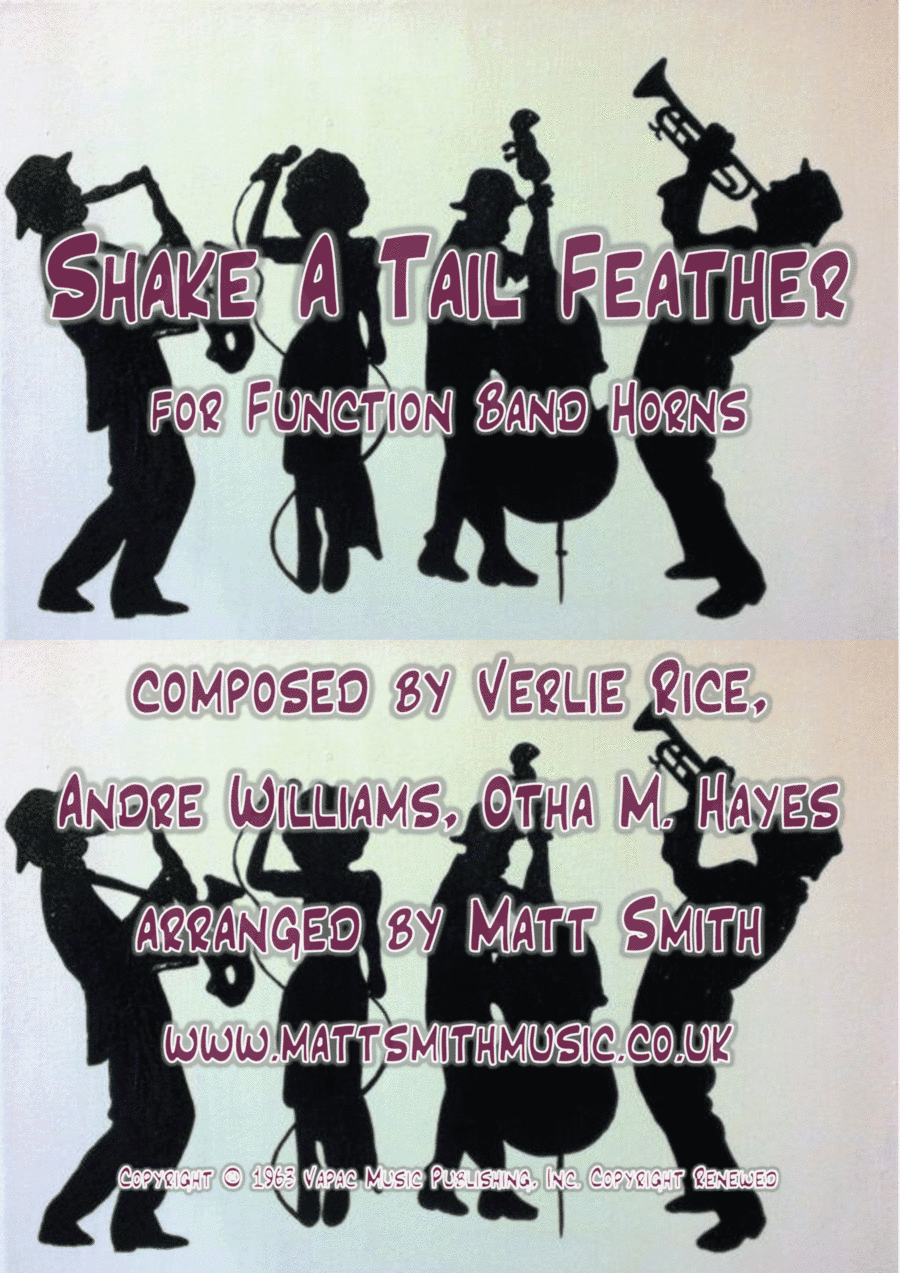 Shake A Tail Feather (arr. Matt Smith)