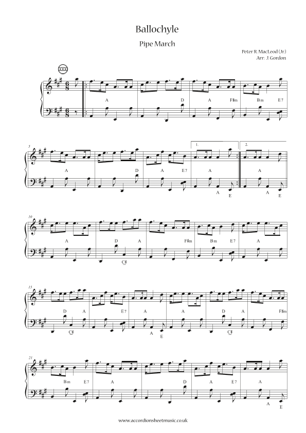 Ballochyle (arr. Julia Gordon)