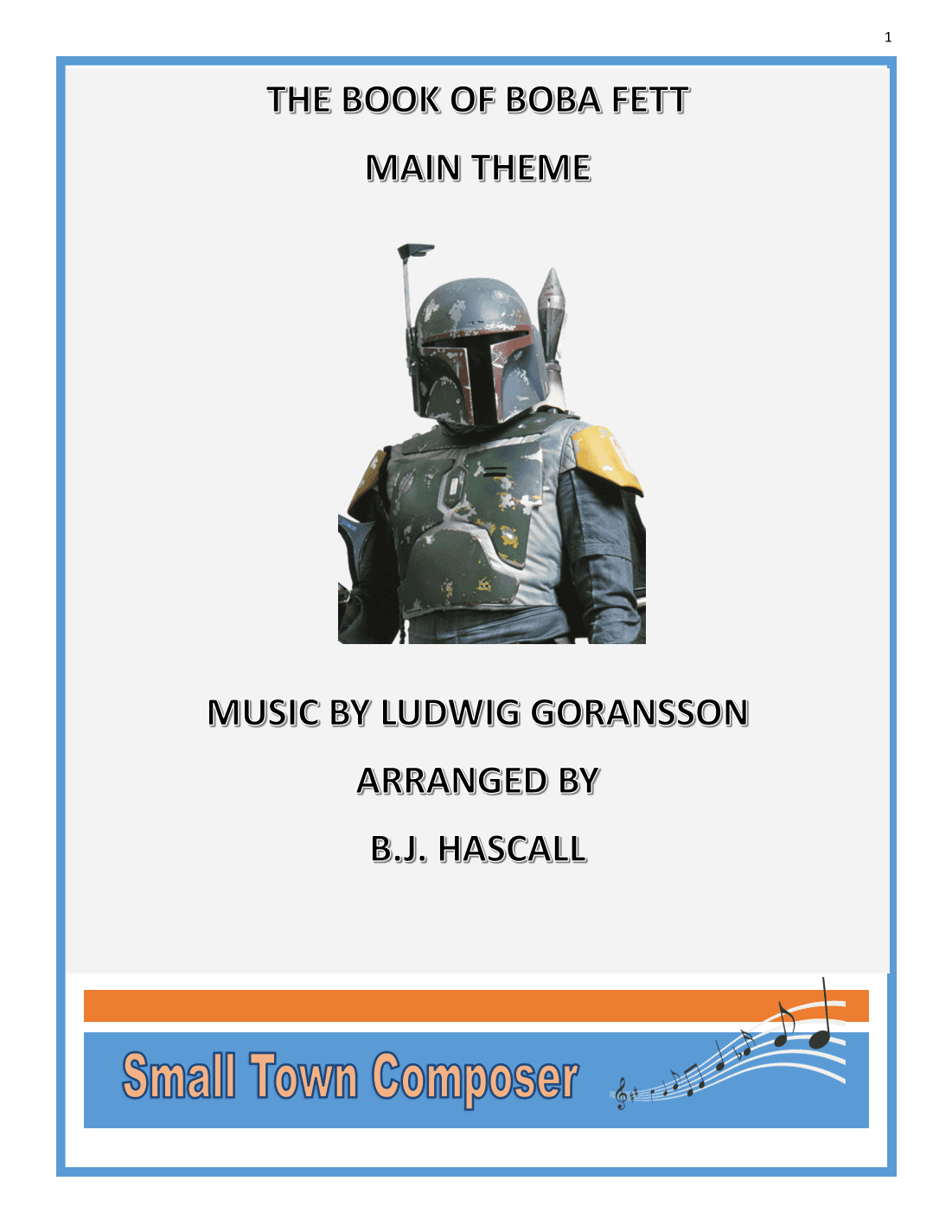 The Book Of Boba Fett Main Title Theme (arr. B.J. Hascall)