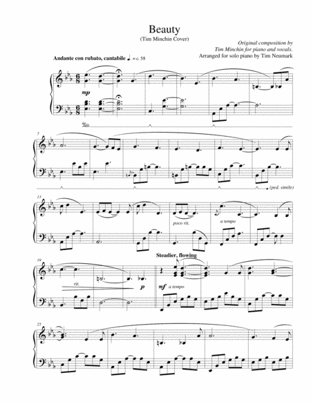 Beauty (arr. Tim Neumark)